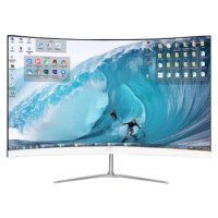 75Hz 32 inch 1k curved gaming monitor with displayport