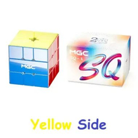 Magic Cube Square One YJ MGC SQ-1 v2 Square-1 Magnetic Puzzle Kubus Stickerless Magnetik SQ1 v2 UV C