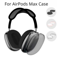 Transparenct Case For Airpods Max Case Headworn Bluetooth Earphone Protective Cases For Airpods Max Soft Cover Funda