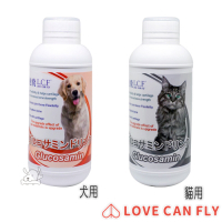 Love Can Fly 樂健飛 寵物關節骨骼葡萄糖胺液500ml 2瓶