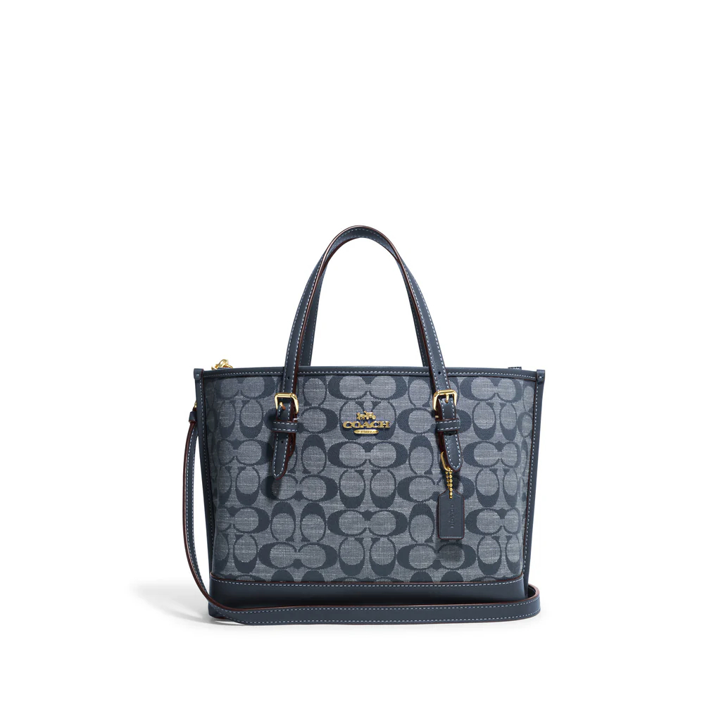 Signature chambray coach sales