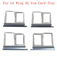SIM Card Tray Parts SIM Card Slot Holder For LG Wing 5G Memory MicroSD Card Replacement Parts