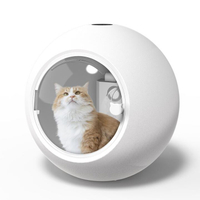 寵物烘干箱小圓形家用球型貓咪小狗洗澡吹水機110V寵物烘干機 幸福驛站