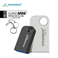 Super mini usb flash drive 3.0 32GB 16GB memory disk high speed portable 64GB usb stick pendrive 128GB 256gb key ring gift