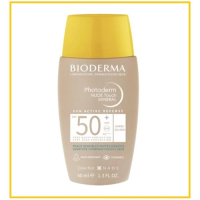 BIODERMA 貝德瑪清爽美肌防曬乳 PHOTODERM NUDE TOUCH MINERAL GOLD TINT SPF50+ 40ML