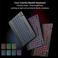 RGB Backlight Mechanical Keyboard Wireless Bluetooth 2.4G Wired Swappable Gamer Keyboard For IPad Tablet TV Windows Android IOS