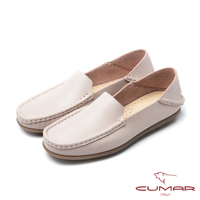 CUMAR慵懶主義-簡約素面兩穿式休閒鞋-粉紅