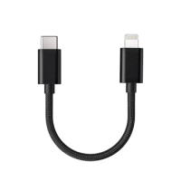 Fiio LT-LT1 Type-C OTG Cable for Connect FIIO BTR3K/BTR5/Q3/Q5s-TC USB-C DAC / AMP to iOS Devices