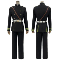 ชุดคอสเพลย์, HOLOUN, อัศวินของการสิ้นสุด, อะนิเมะ Yuichiro Hyakuya, เสื้อ, กางเกง, เข็มขัด, เหมาะสำห