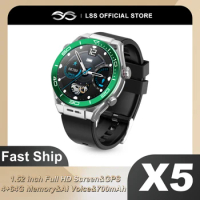 Smartwatch Women Men 1.52 Inch AMOLED 360×360 Screen Watch High Quality Bluetooth Call SIM Card 4G Smart Watch For Android