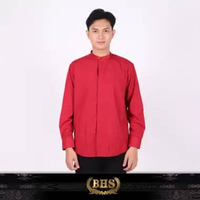 Baju Koko BHS Cosmo Suhaib Merah L