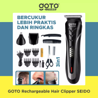 Goto Living Goto Seido Hair Clipper Alat Cukur Rambut Elektrik Set Rechargeable