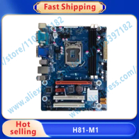 H81-M1 Motherboard H81 M1 LGA 1150 DDR3 DVI VGA HDMI Mainboard
