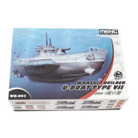 【PowerFalcon】Q版德國U潛水艇VII型(MENG WB-003 軍車模型)
