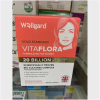 Men vi sinh phụ khoa  20 tỷ CFU lợi khuẩn cho phụ nữ Wellgard Vitaflora hộp 30v M3