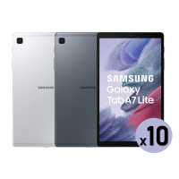 10入組【SAMSUNG 三星】Galaxy Tab A7 Lite 8.7吋 LTE - 兩色任選(3G/32G/T225)
