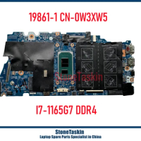 StoneTaskin M12WX WNVYK N9CJ5 For Dell Vostro 5502 5402 Inspiron 5409 5509 Mainboard 19861-1 I3-115G4 I5-1135G7 I7-1165G7 DDR4