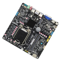 NEW-H510 ITX Industrial Control Motherboard For 10/11 Core I7/I5/I3 CPU DDR4 2400MHZ 2 Channel Windows10 No GPU Slot