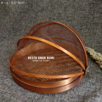 Tudung Saji Bambu Kecil - Wadah Makanan - Tempat Snack