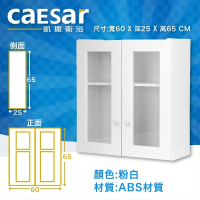 CAESAR 凱撒衛浴 浴室儲物置物櫃60公分 吊櫃 收納櫃 浴室 衛浴設備 洗手間(Q1212)