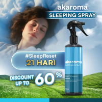 Akaroma - Pillow Mist Deep Sleep Aromatheraphy membantu tidur pulas aman untuk bayi dan orang tua