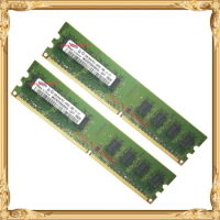 Desktop memory 4GB 2x2GB 800MHz PC2-6400U DDR2 PC RAM 800 6400 4G 240-pin Free shipping