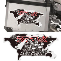 For Benelli Adventure TRK502 TRK251 TRK 502 X 251 502X Motorcycle Top Side Box Case Panniers Luggage Aluminium Stickers Decal