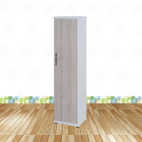 【·Fly· 飛迅家俱】1.4尺單門塑鋼鞋櫃楓木色系列/高180cm