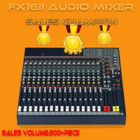 FX16ii Analog Audio mixing 16 Channel Multi-Purpose Digital Effect Audio Mixer Console DJ Professional Audio Stage Equipment