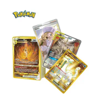 Pokemon Cards Foil Flash Card Sword &amp; Shield Promos/Silver Tempest Series Regidrago Charizard Christmas Present Proxy Card