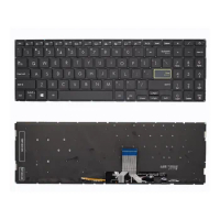 New black US keyboard for ASUS VivoBook 15X 2020 S5600F V5050 S15 S533 X521 with backlit