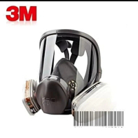 Masker Dual Respirator 3M 6800 ORi Gas Mask Full Face Penangkal Virus