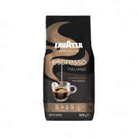 【LAVAZZA】黑牌Espresso中烘焙咖啡豆(500g/袋)