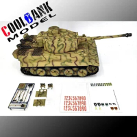 1: 16 RC Tank Remote Control Henglong Battle Tanks German Camo Tiger Military Heavy Tank Military Battle Model Kid Toys