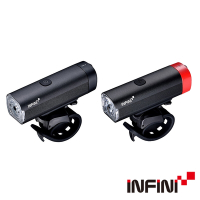 《INFINI》I-291P 高亮度鋁合金前燈 800流明 USB充電/車燈/警示/夜騎/安全