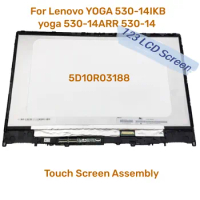 FHD LCD Display For Lenovo YOGA 530-14IKB Yoga 530-14ARR 530-14 Touch Screen Digitizer LCD Assembly 81H9 5D10R03188