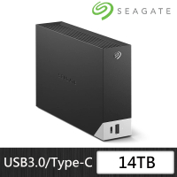 【SEAGATE 希捷】One Touch Hub 14TB 3.5吋 外接硬碟(STLC14000400)