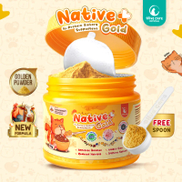 Olive Care Vitamin Kucing NATIVE+ GOLD 110gr Protein Tinggi GOLDEN POWDER untuk Peningkat Nafsu Maka
