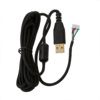 DIY Replacement Braided Repair Umbrella Rope Cable for Logitech G502 G403 G402 G400 G302 G300S G203 G102 G Pro Hero Wired Mouse