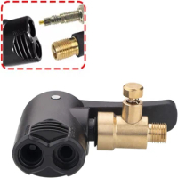 Car Accessories For Compressor Car Auto Brass Wheel Tire Air Chuck Inflator Pump Valve Clip Clamp Connector Adapter