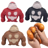 Maxi Baba Vent Flour Gorilla Tpr Soft Glue Ultra-light Decompression Gorilla Slow Rebound Pinch Toys Best Gifts