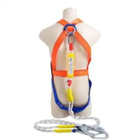 Safety Harness / Full Body Harness Lanyard Single Big Hook Absorber