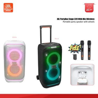 JBL Partybox Stage 320 / Partybox 320 Portable Party Speaker with Powerful Bass - Bluetooth Speaker 