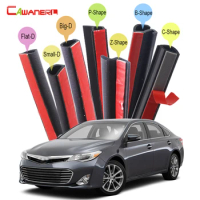 Cawanerl Car Accessories Rubber Sealing Seal Strip Kit Seal Edge Trim Weatherstrip For Toyota Century Avalon Passo Vitz