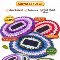 Keset Kain Perca Jumbo Premium warna random