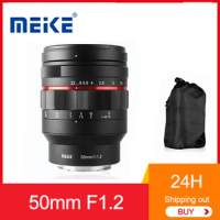 MEKE 50mm F1.2 Large Aperture Full Frame Lens For Sony E Mount/ Nikon Z mount/ Canon EF/L Mount Cameras Manual Focus Lens