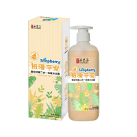 【古寶無患子】招福平安嬰幼兒童二合一洗髮沐浴露(400g)
