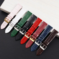 Men's Genuine Leather Watchband for Tissot Longines Casio Citizen DW Tianwang Ultra-Thin Soft Cowhide Bracelet Women Watch Strap