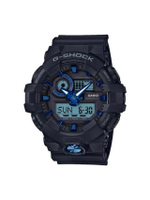 นาฬิกา G-Shock (57.5mm, ตัวเรือนสีดำ, สายสีดำ) รุ่น GA-710B-1A2DR