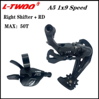 LTWOO A5 1X9 9 Speed Derailleurs Trigger Groupset 9s 9v Shifter Lever 9 Speed Rear Derailleur switches Compatible SRAM
